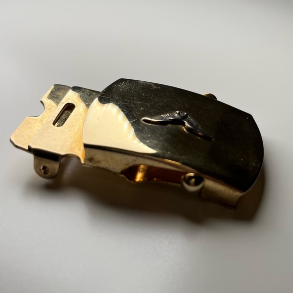 Vintage Military Brass Buckle with Eagle - Picture 2 of 6